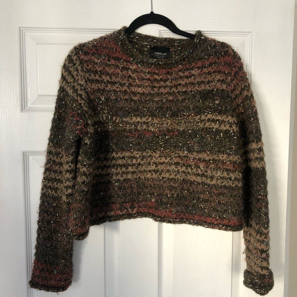 Zara Cropped Sweater